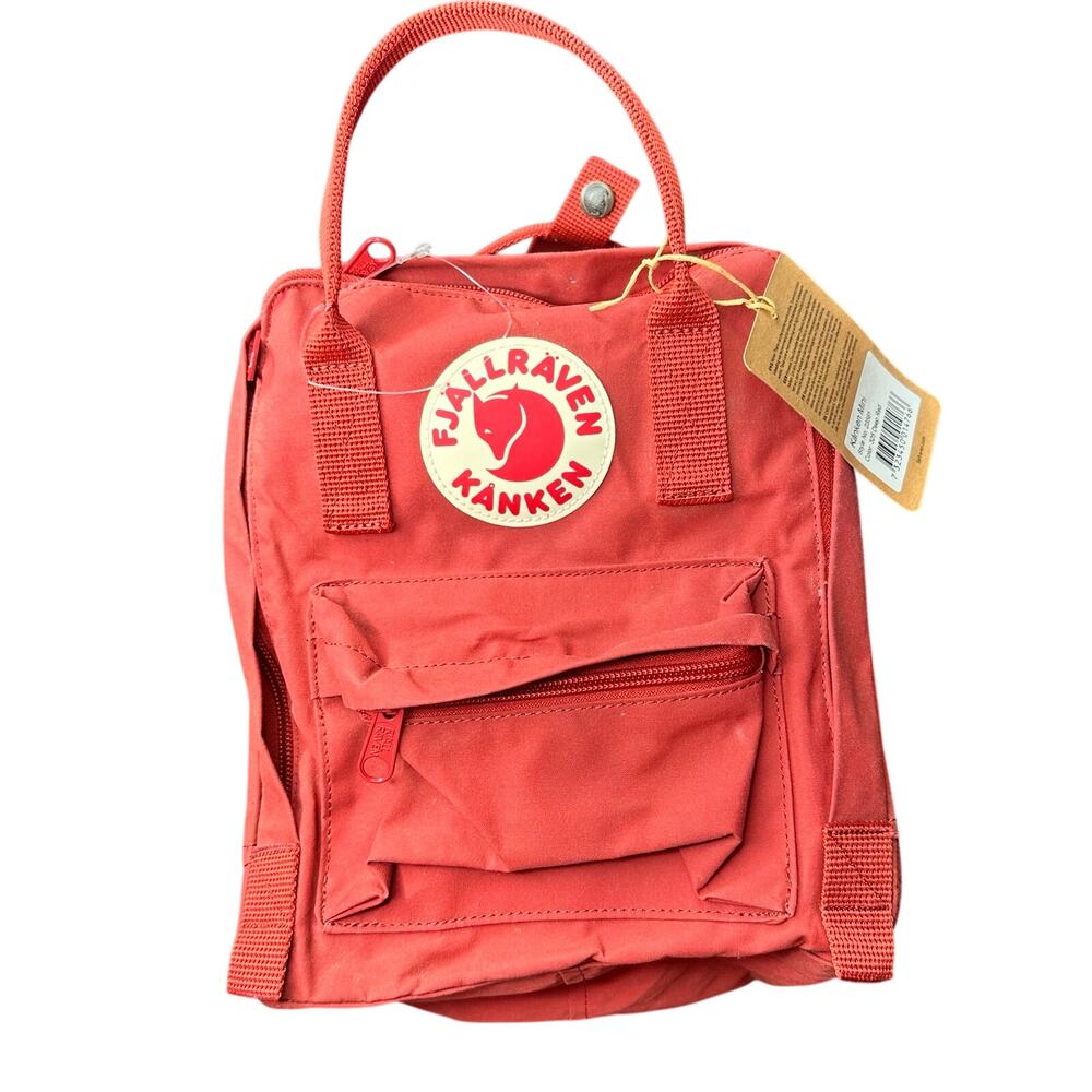 Fjallraven Kanken Mini backpack bag casual in Red NWT